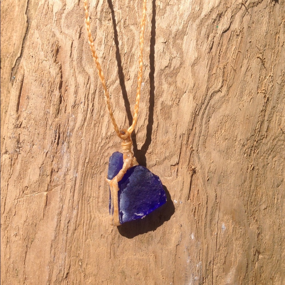 Sea Glass ocean 🌊 necklace